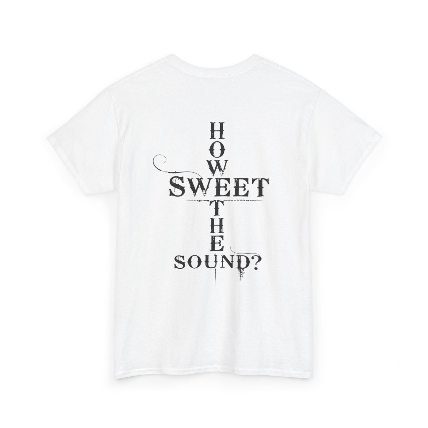 T‑Shirt — “Amazing Grace” Cross Design / “How Sweet the Sound?” Inspirational Gospel Tee
