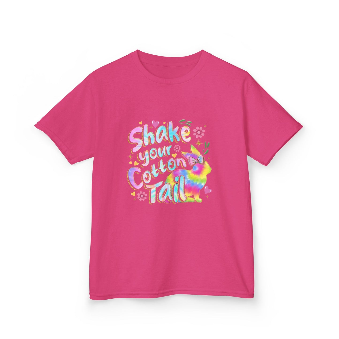 Kids Tee — 'Shake Your Rainbow Tail' Colorful Unicorn Shirt