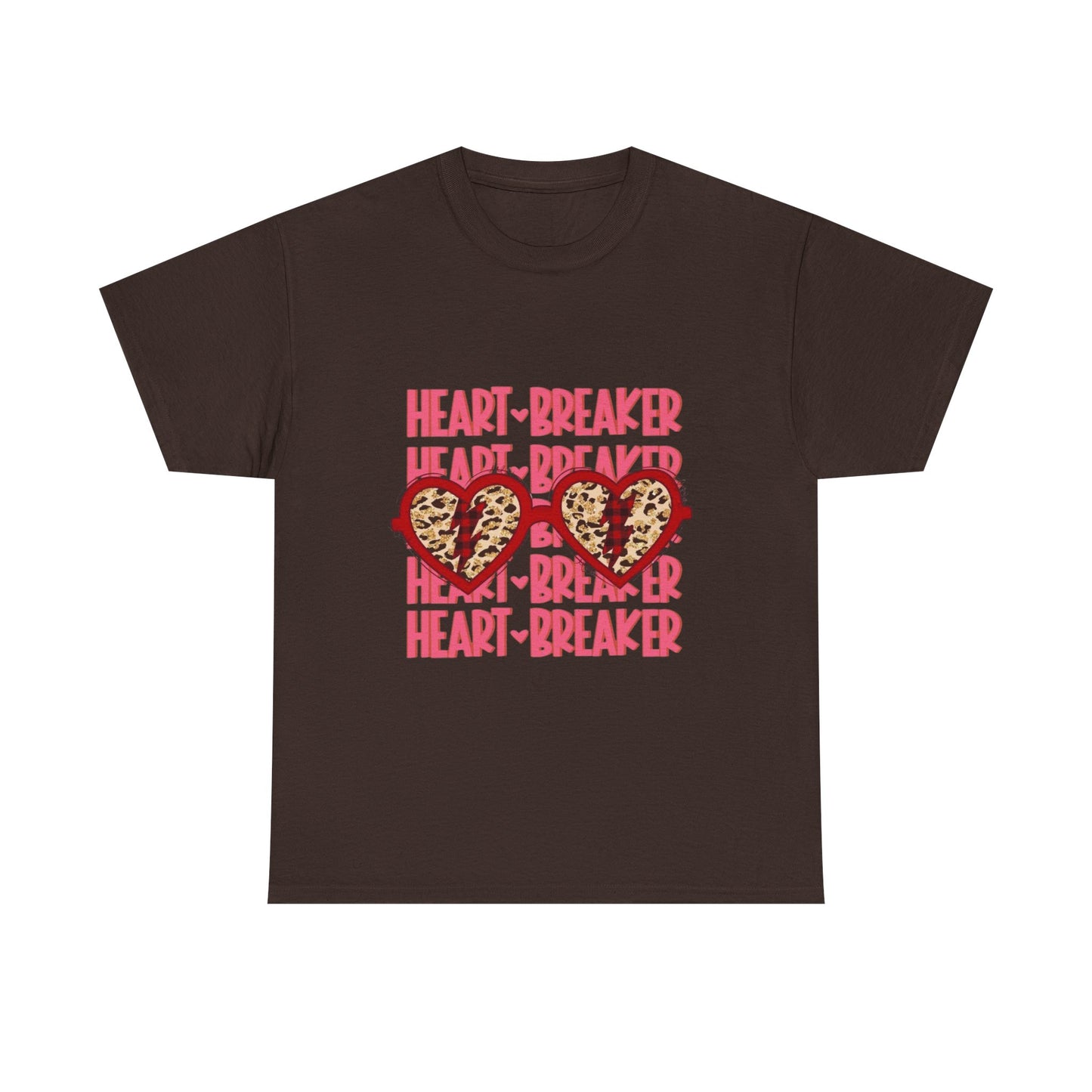 Heartbreaker Leopard Heart Graphic Tee