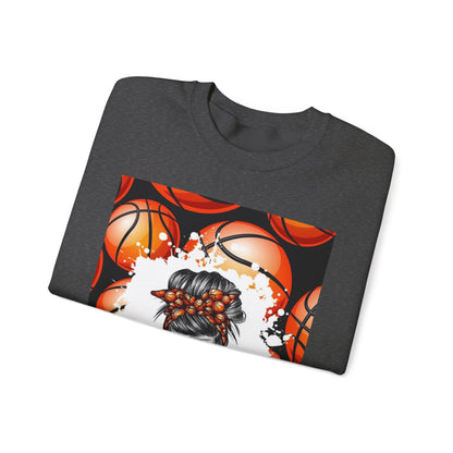 Stylish Basketball Mom Sweatshirt