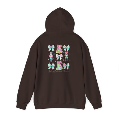 Just a Girl Who Loves Christmas- Whimsical Hooded Sweatshirt