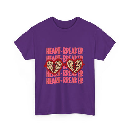 Heartbreaker Leopard Heart Graphic Tee