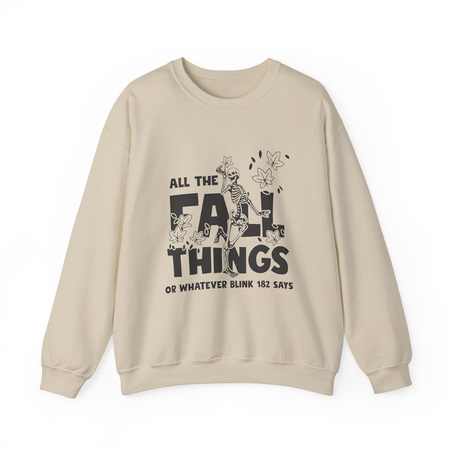 Fall Vibes Crewneck Sweatshirt, ALL THE FALL THINGS.