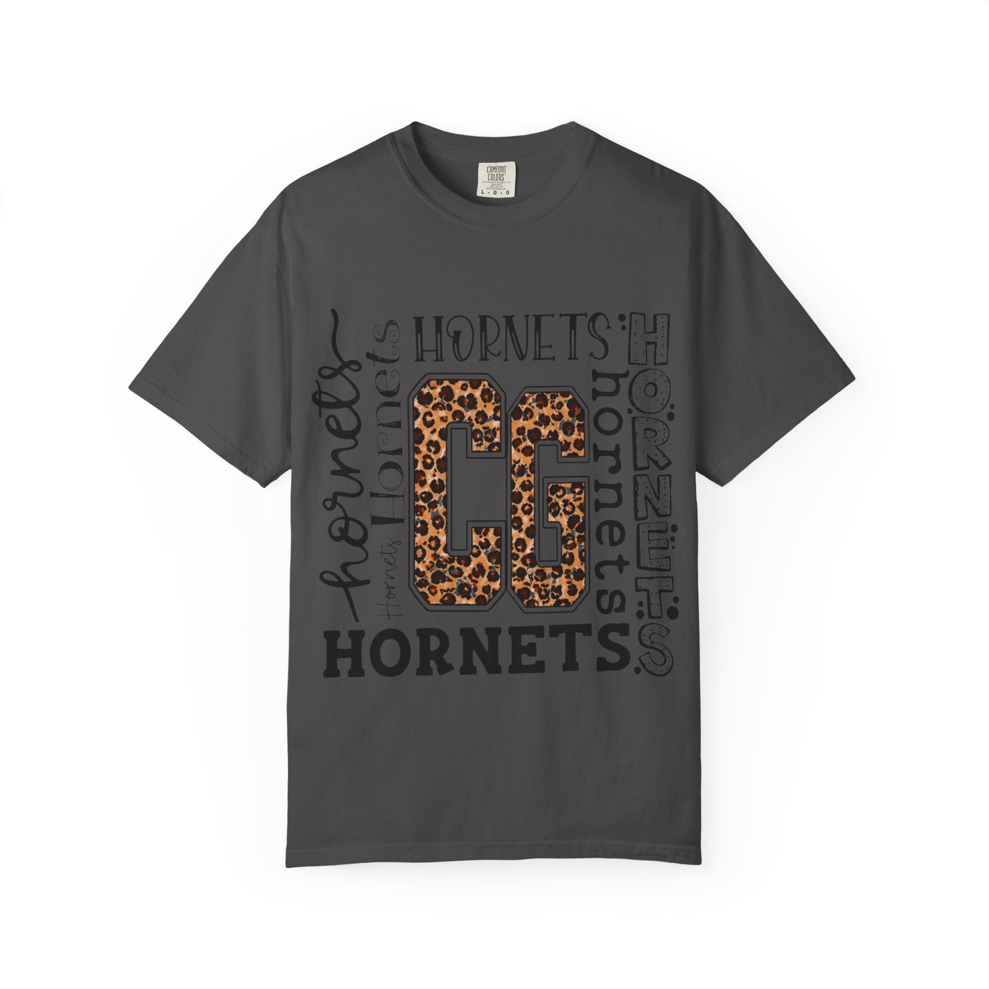 CG Hornets Spirit Leopard Print Graphic Tee | School Spirit