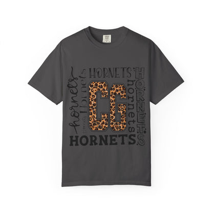 CG Hornets Spirit Leopard Print Graphic Tee | School Spirit