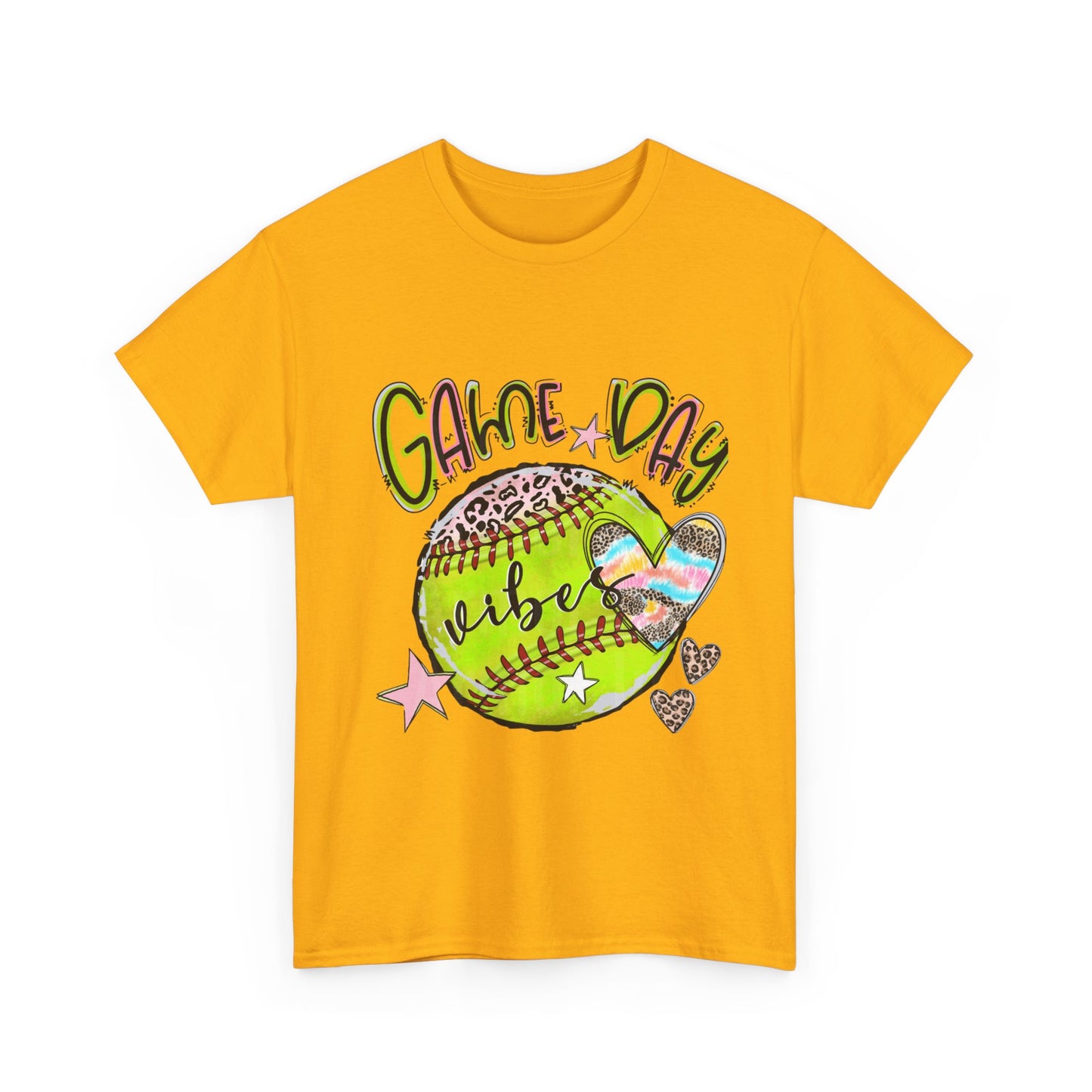 Softball- Game Day- Unisex Heavy Cotton Tee