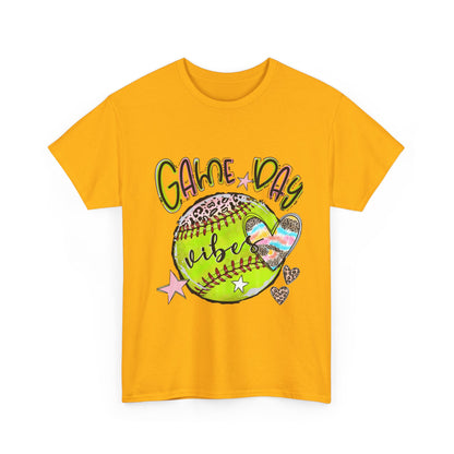 Softball- Game Day- Unisex Heavy Cotton Tee
