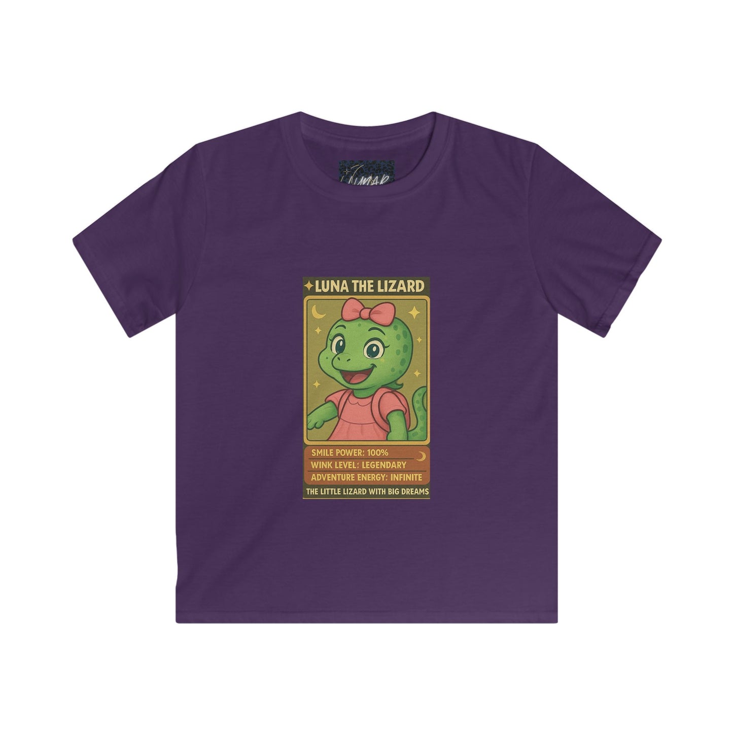Cute Kids' Luna the Lizard Tee