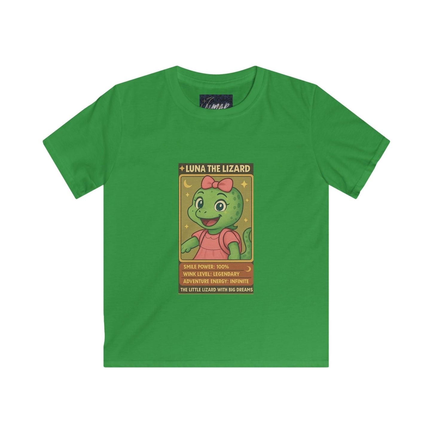 Cute Kids' Luna the Lizard Tee