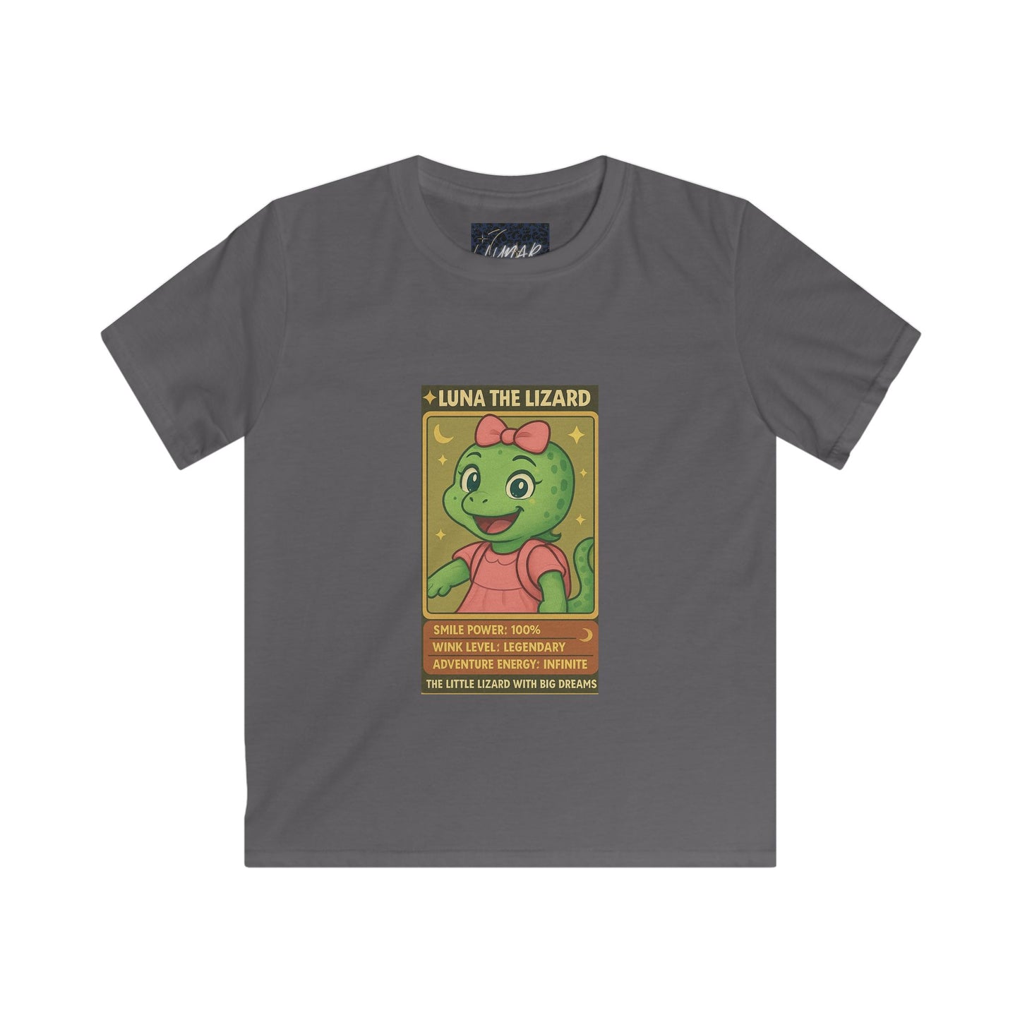 Cute Kids' Luna the Lizard Tee