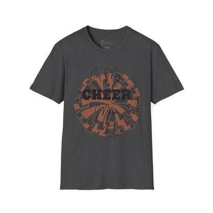 Cheer Mom T-Shirt — "In My Cheer Mom Era" Pom Graphic Tee