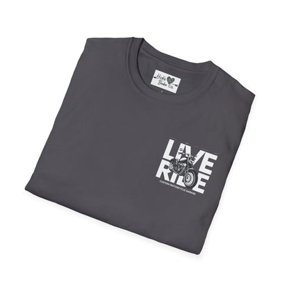 Adventure Ride Unisex T-Shirt - Motorcycle Graphic Tee, Perfect for Bikers, Gift for Riders, Casual Wear, Summer Outfit