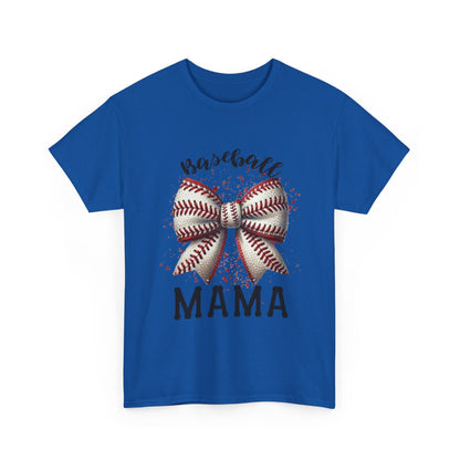 Baseball Mama T-Shirt – Mom Bow Soft Cotton Tee