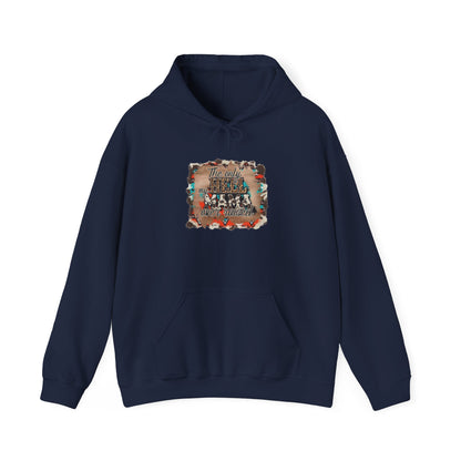 Rustic Farmhouse 'The Only Hell My Momma Ever Raised' Hoodie