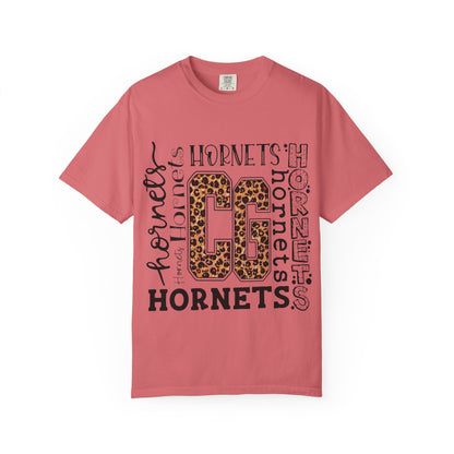 CG Hornets Spirit Leopard Print Graphic Tee | School Spirit