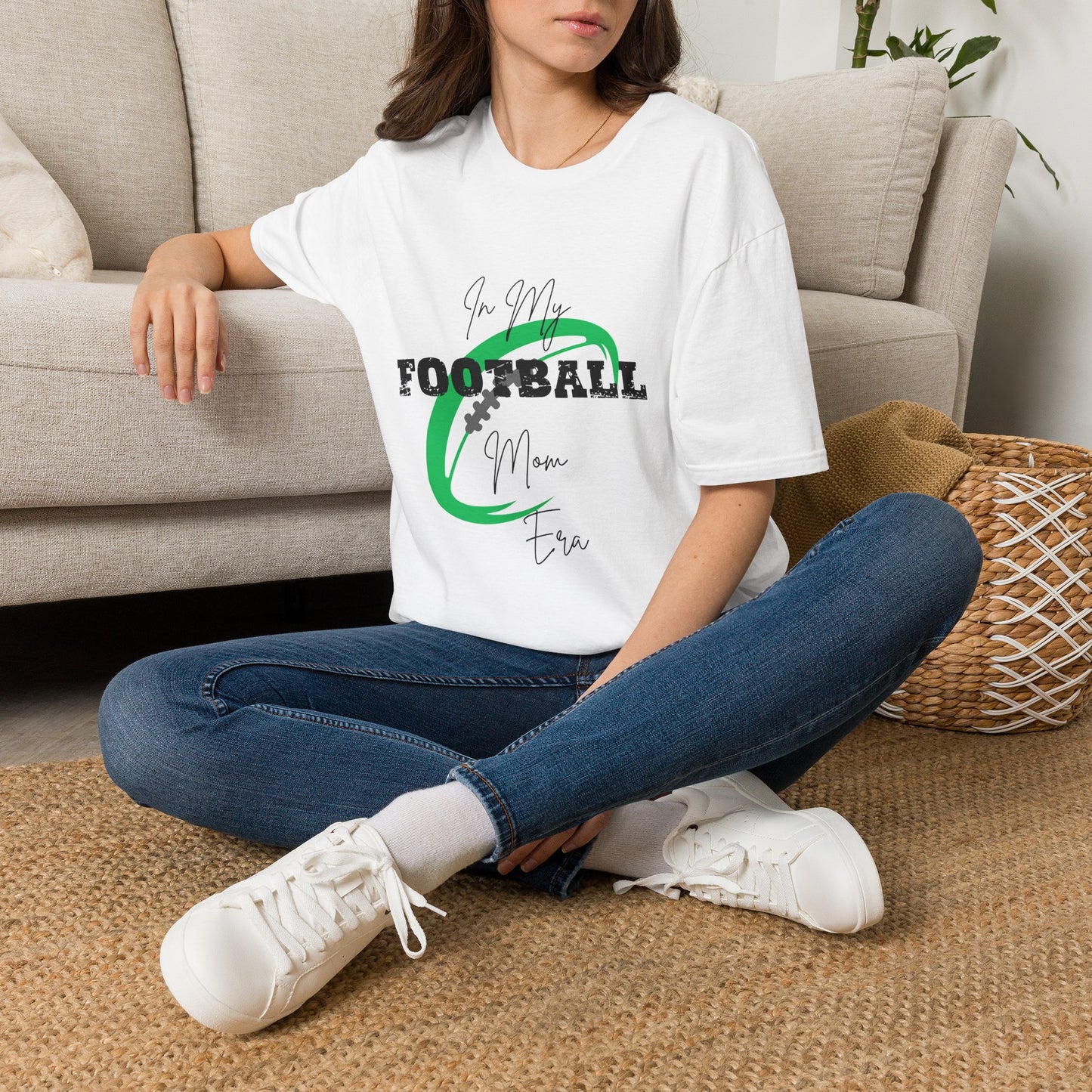 Football Mom T-Shirt — “In My Football Mom Era” Graphic Tee