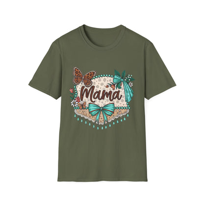 Mama Floral Tee — Boho Butterfly Mother’s Day T-Shirt