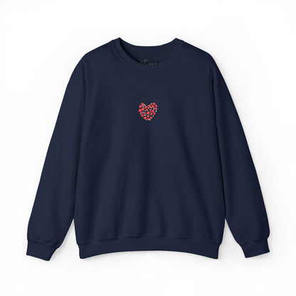 Embroidered Cupid's Arrow Merch-  Crewneck Sweatshirt