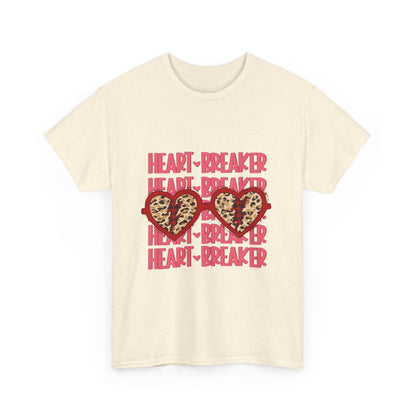 Heartbreaker Leopard Heart Graphic Tee