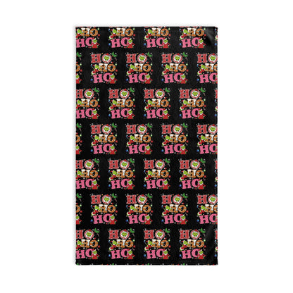 Black- Grinch HoHoHo- Vibrant Hand Towel