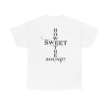 T‑Shirt — “Amazing Grace” Cross Design / “How Sweet the Sound?” Inspirational Gospel Tee