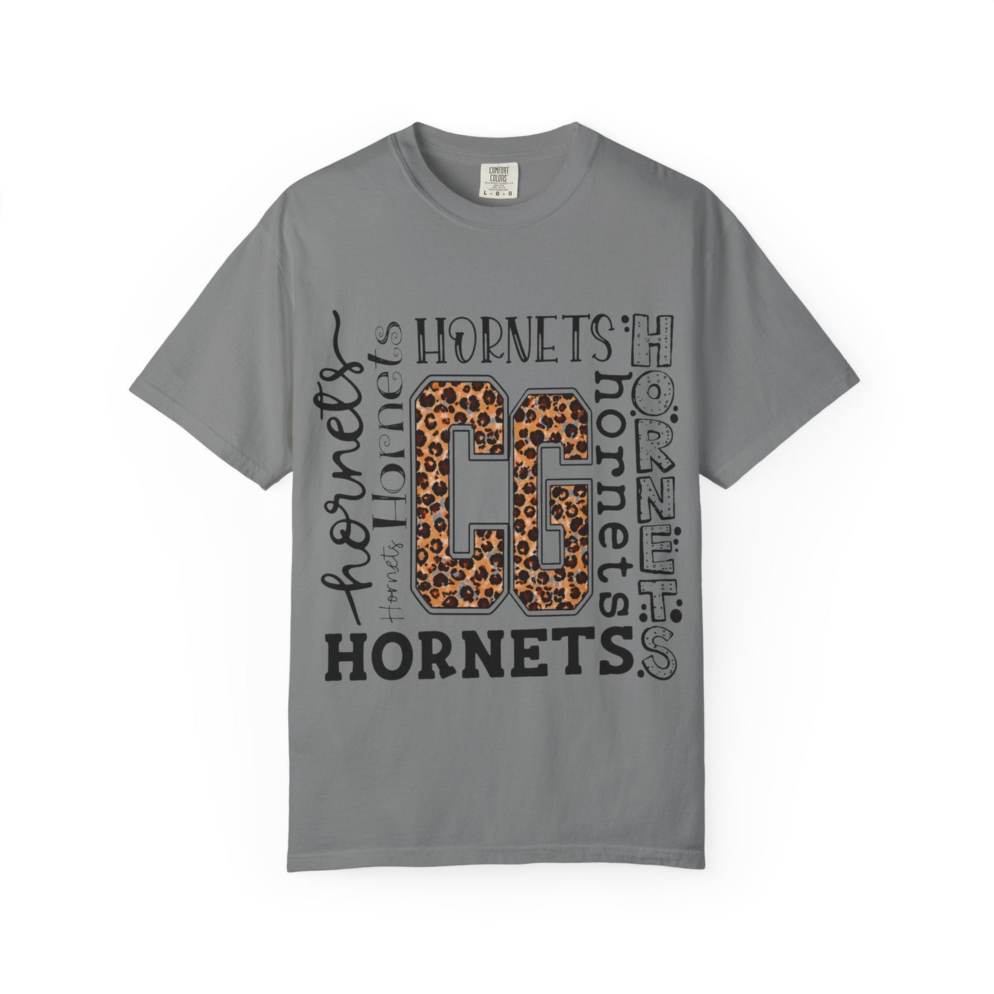 CG Hornets Spirit Leopard Print Graphic Tee | School Spirit
