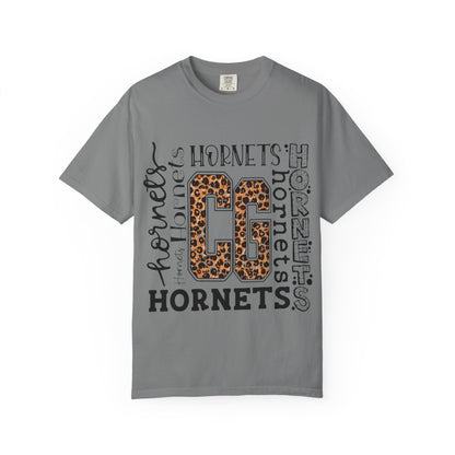 CG Hornets Spirit Leopard Print Graphic Tee | School Spirit