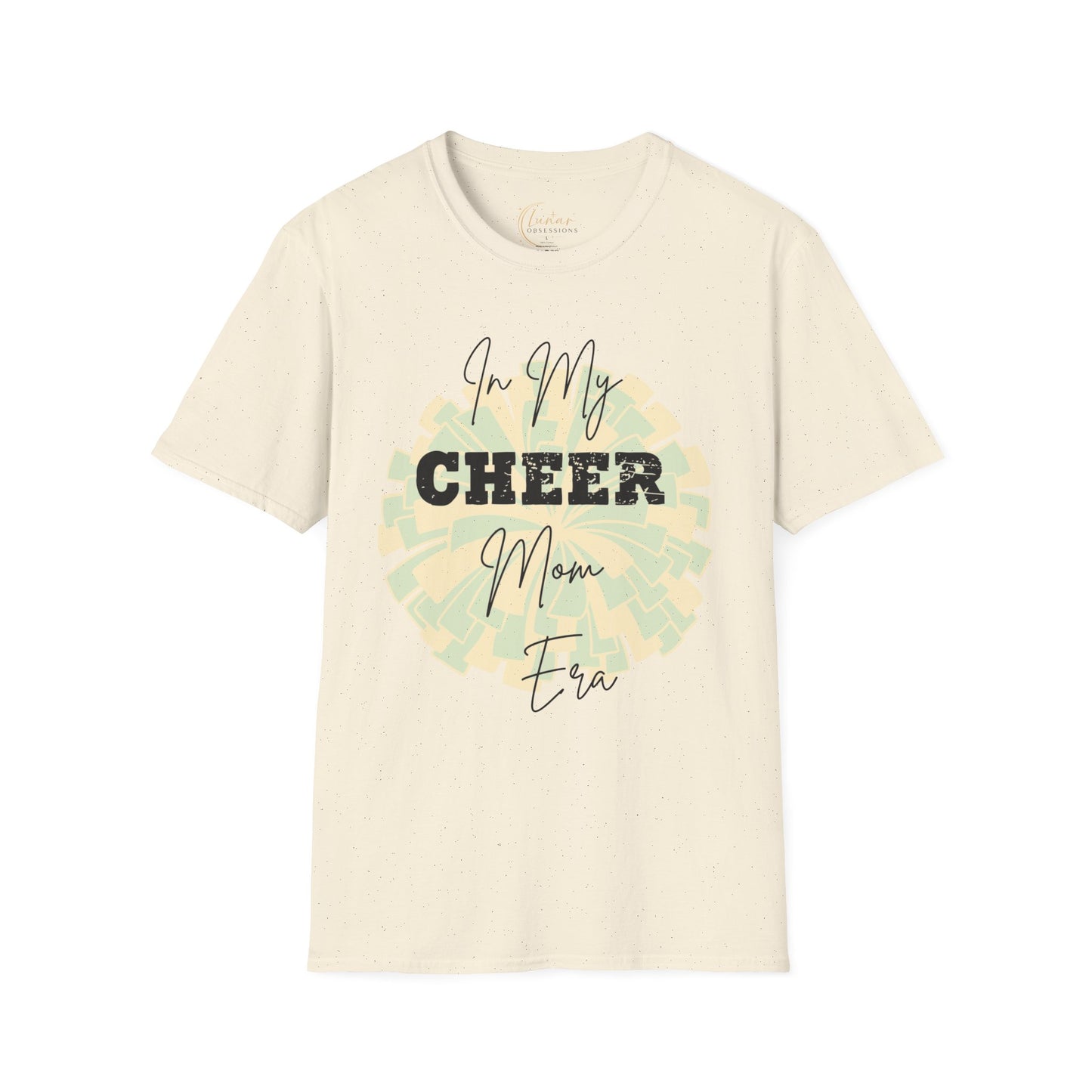 Cheer Mom T‑Shirt — "In My Cheer Mom Era" Soft Graphic Tee