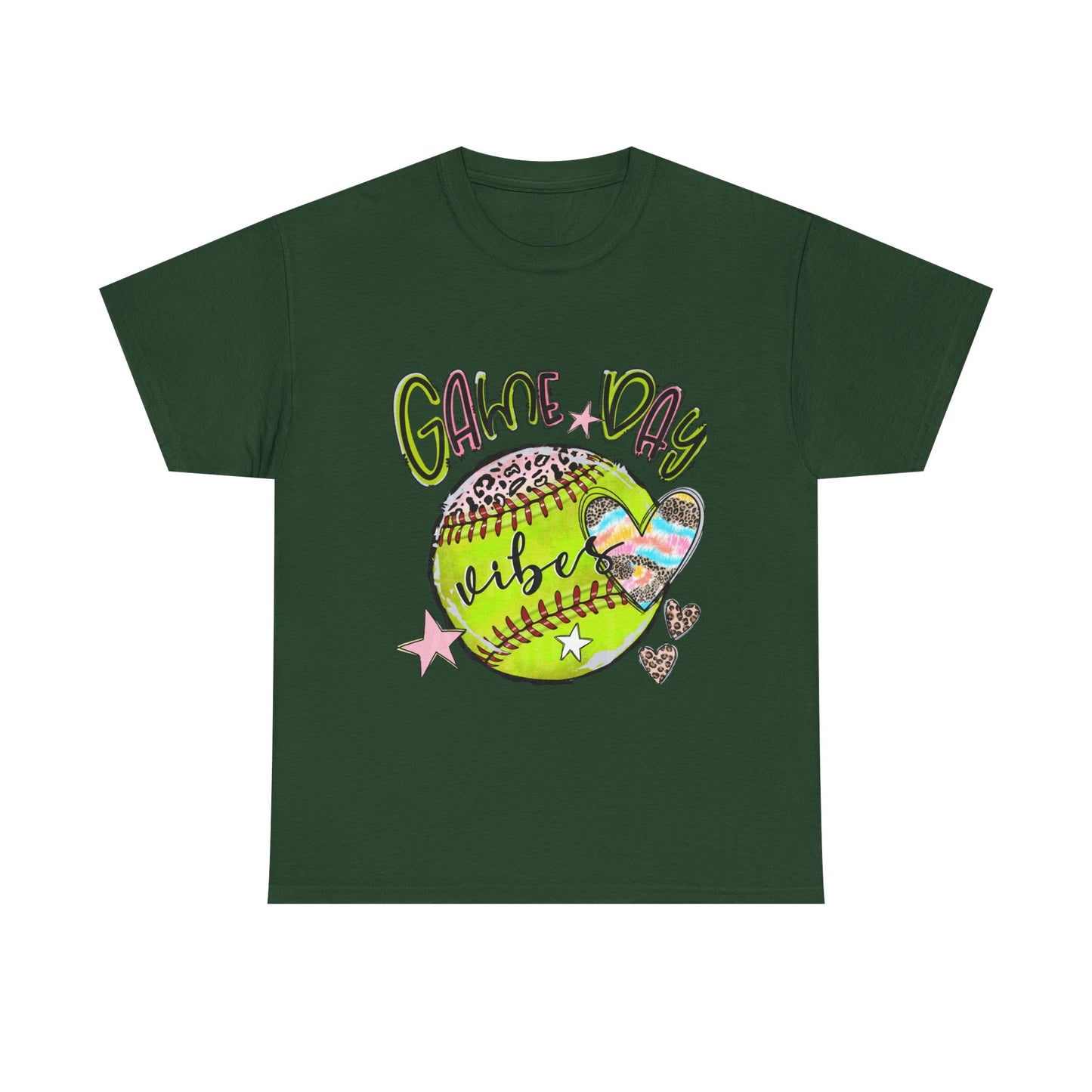 Softball- Game Day- Unisex Heavy Cotton Tee