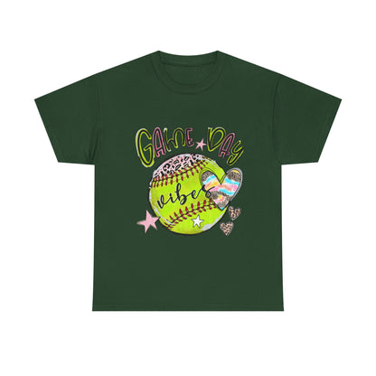 Softball- Game Day- Unisex Heavy Cotton Tee