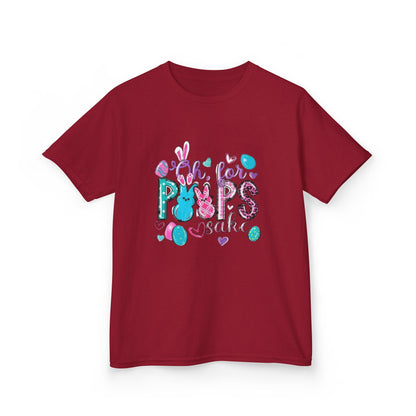 Kids Tee — "Pops" Cute Colorful Bunny Hearts Design (Children’s Graphic T-Shirt)