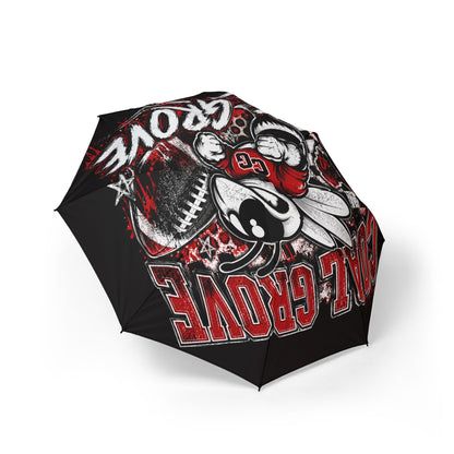 THE GROVE - Foldable Umbrella — Coal Grove Hornets Graphic Compact Umbrella