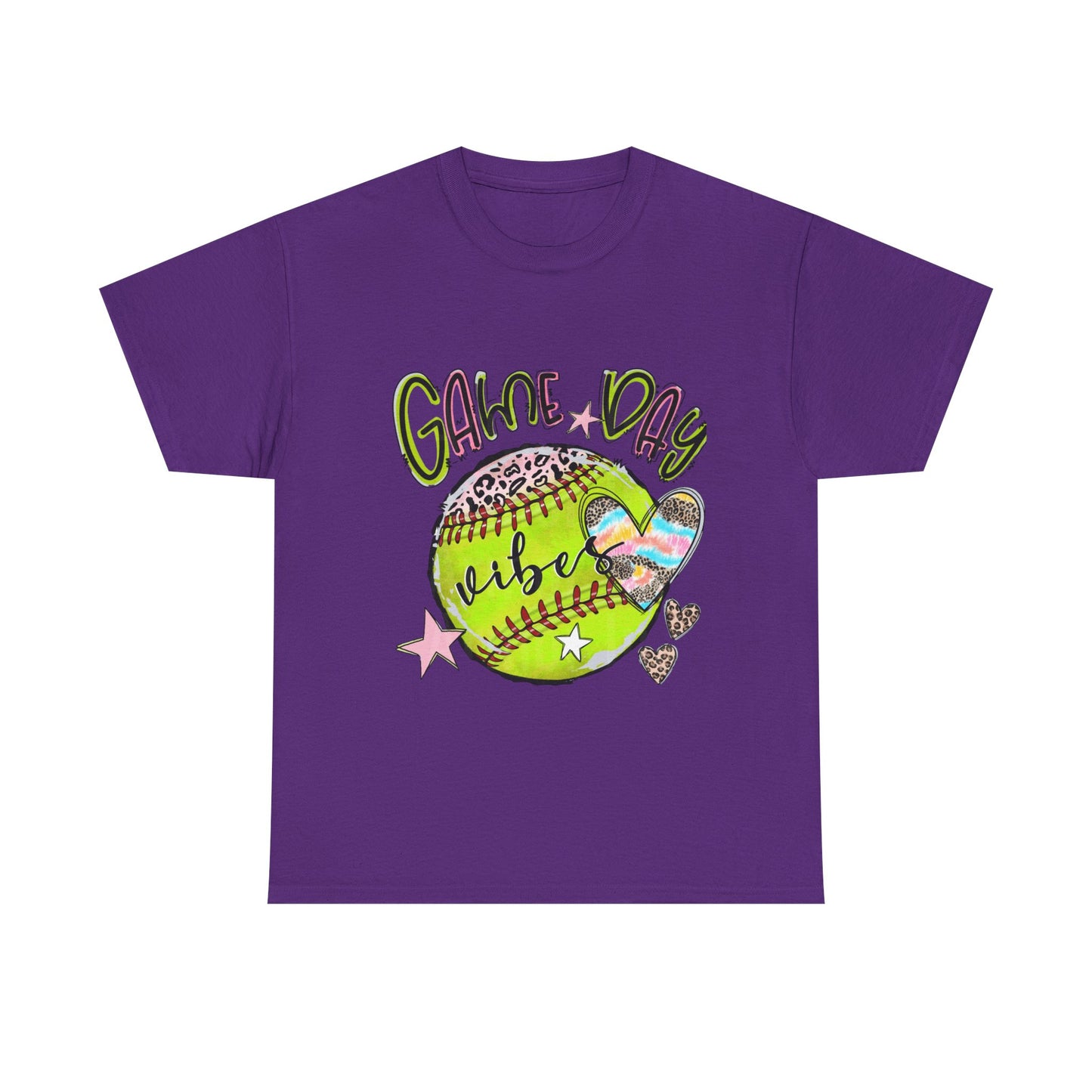 Softball- Game Day- Unisex Heavy Cotton Tee