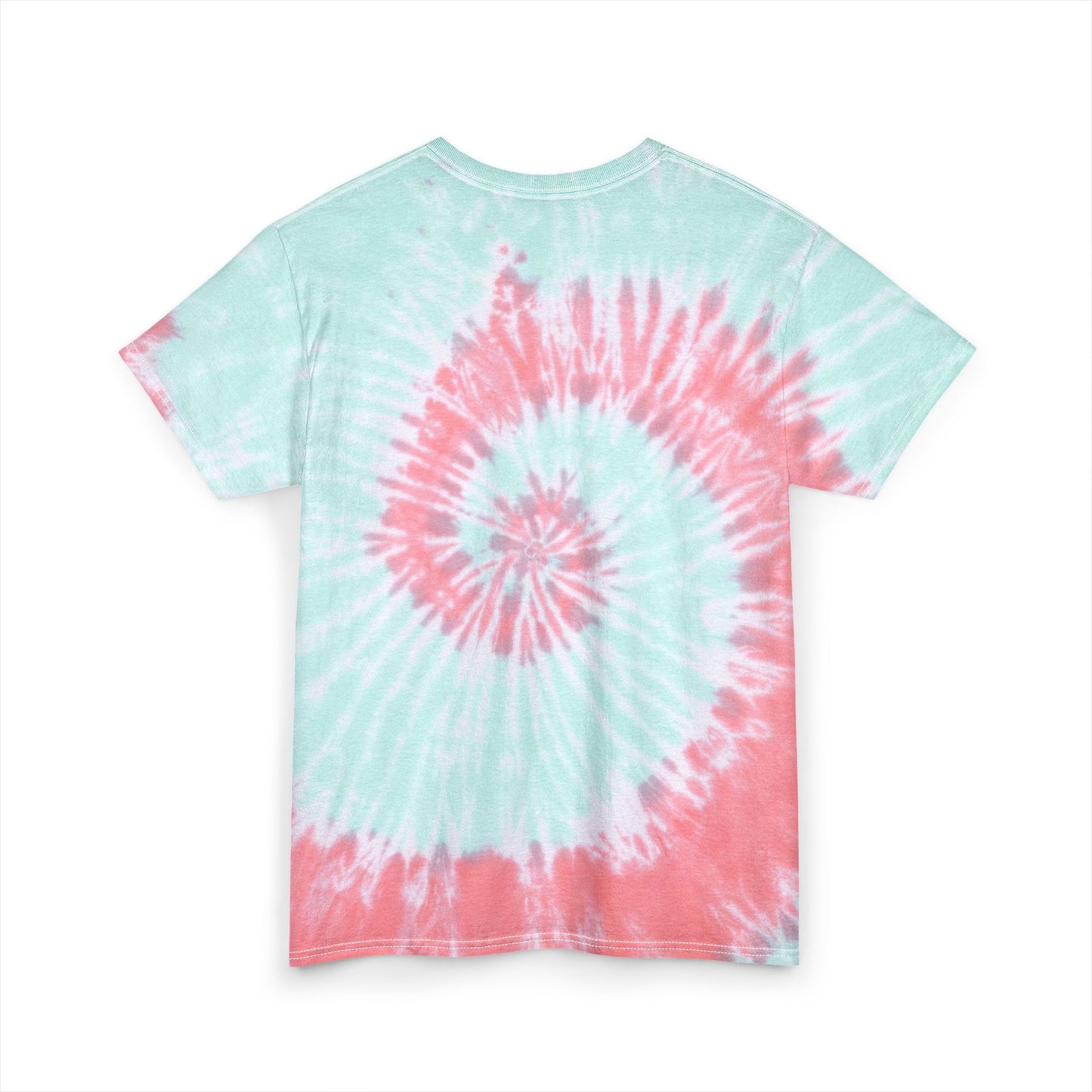 Playful Tie Dye Tee for Relaxed Vibes, Perfect Gift for Friends & Family, Casual Wear, Birthday Gift, Sorry I'm Late Design