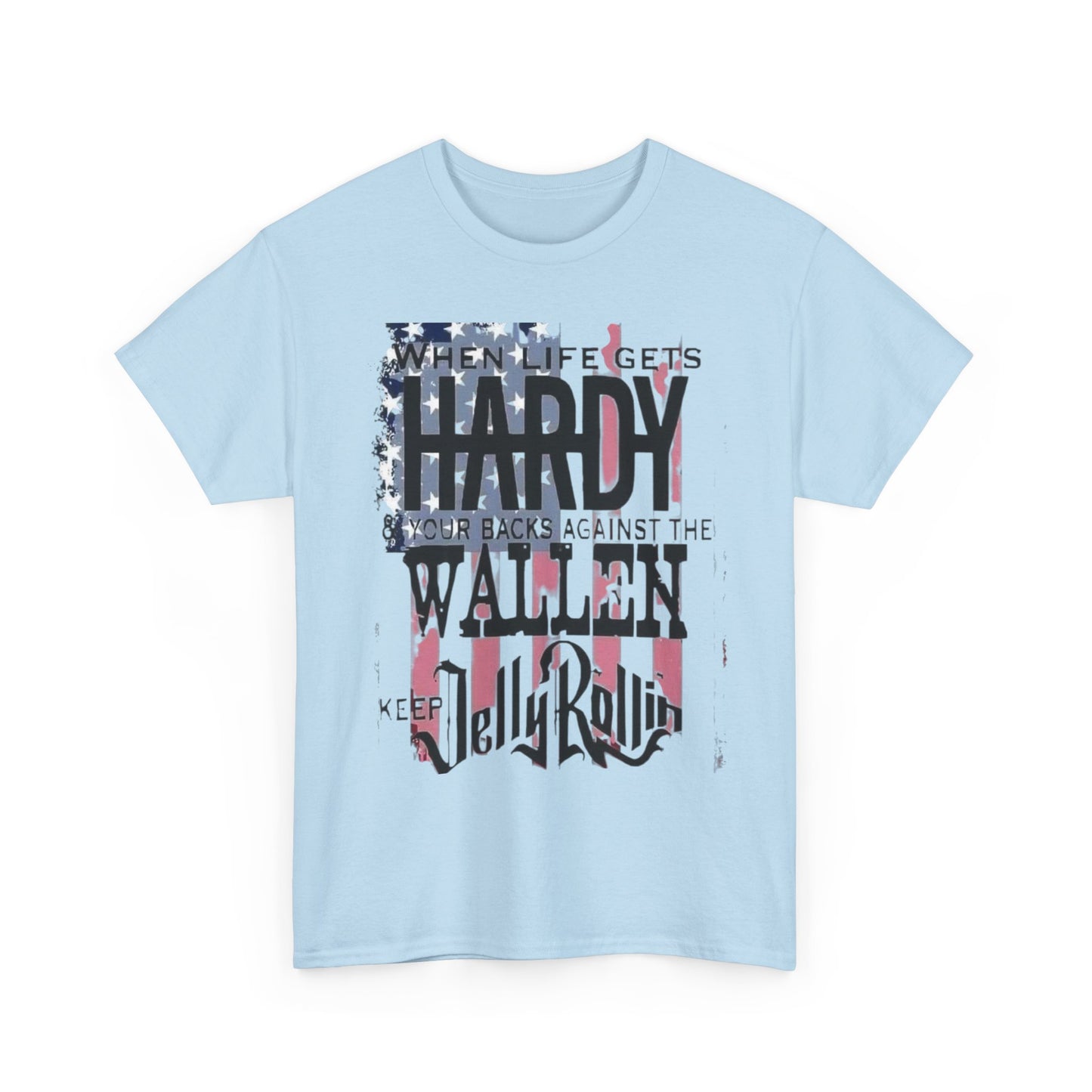 Hard & y, Wallen, Jelly- American Flag Music T‑Shirt — Country Singer Tribute Tee