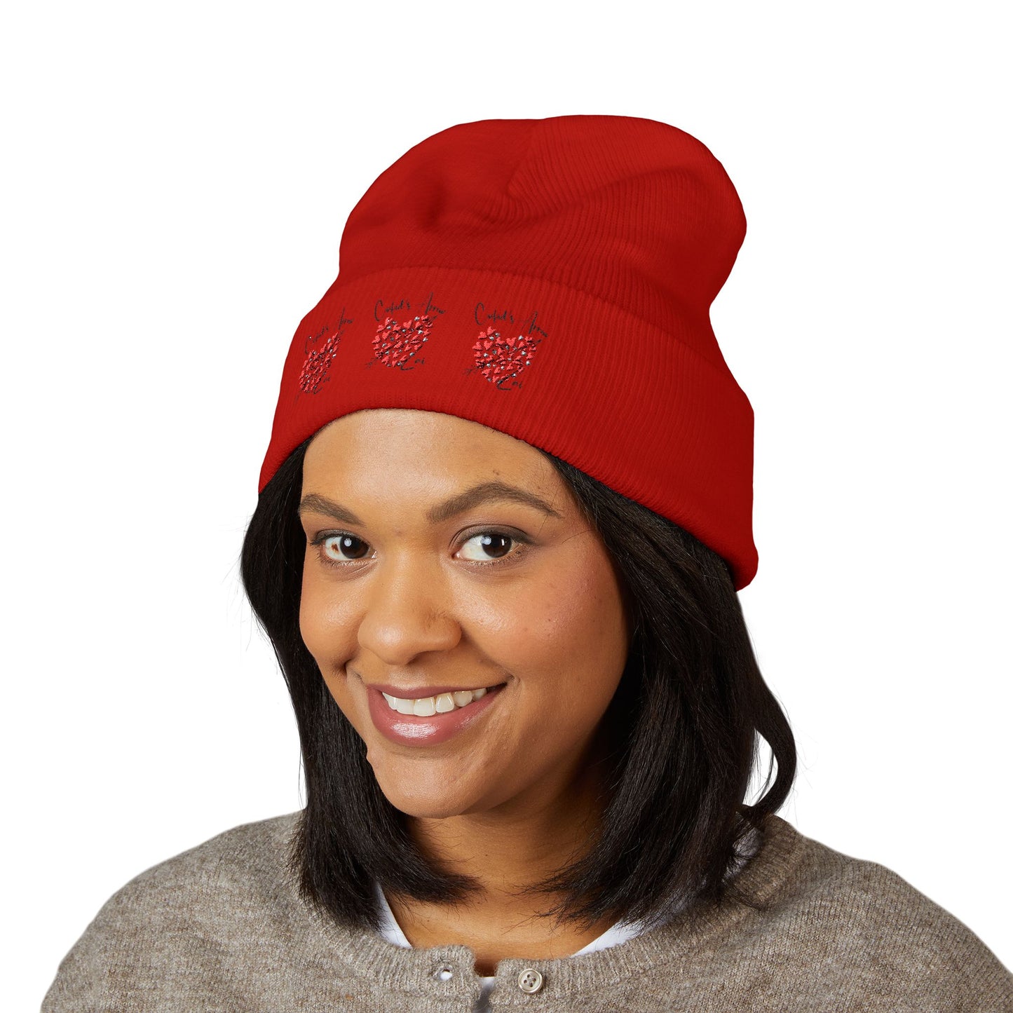 Cupid's Arrow Merch- Stylish Embroidered Beanie