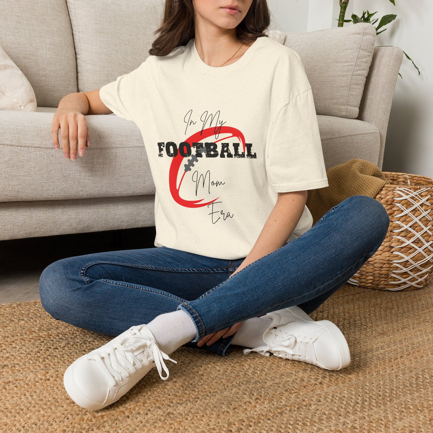 Football Mom T-Shirt — “In My Football Mom Era” Graphic Tee