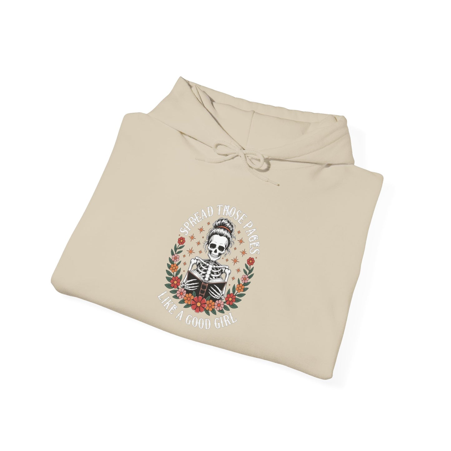 Day of the Dead Sugar Skull Hoodie – Floral Calavera Graphic Sweatshirt