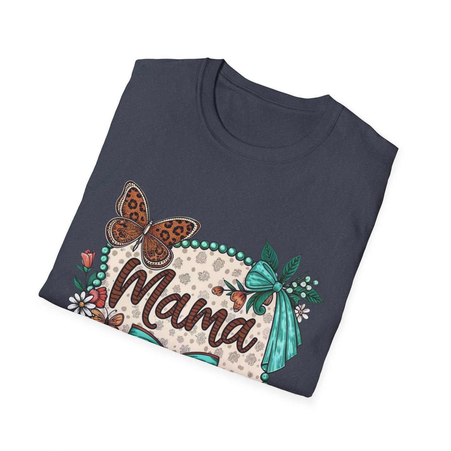 Mama Floral Tee — Boho Butterfly Mother’s Day T-Shirt