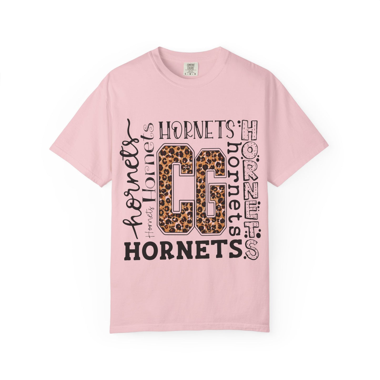 CG Hornets Spirit Leopard Print Graphic Tee | School Spirit
