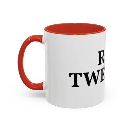 R.I.P Twenties Coffee Mug — Funny 20s Farewell Accent Mug