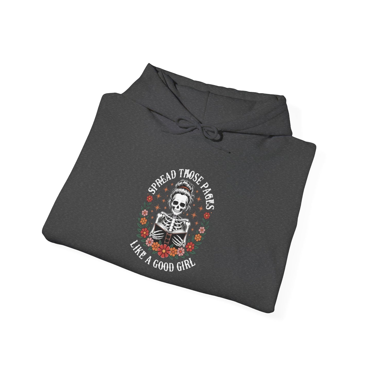 Day of the Dead Sugar Skull Hoodie – Floral Calavera Graphic Sweatshirt