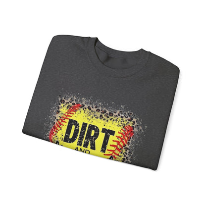 Dirt and Diamonds Sweatshirt — Baseball-Inspired Crewneck for Players & Fans