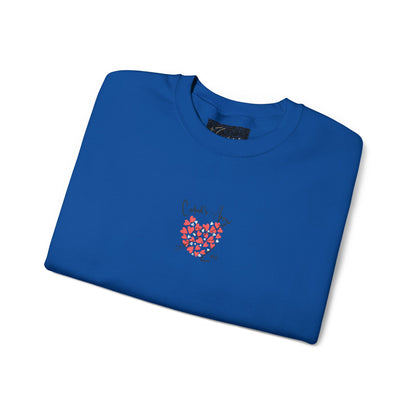 Embroidered Cupid's Arrow Merch-  Crewneck Sweatshirt