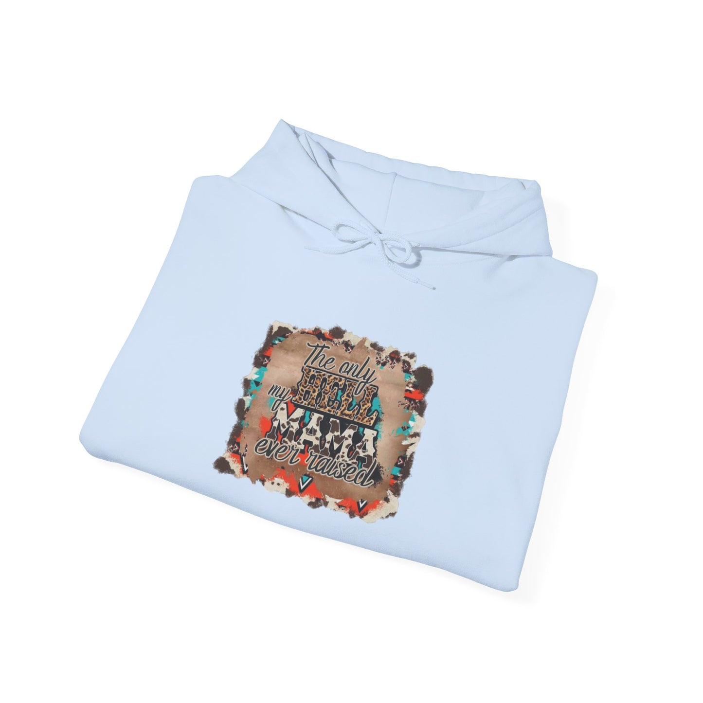 Rustic Farmhouse 'The Only Hell My Momma Ever Raised' Hoodie