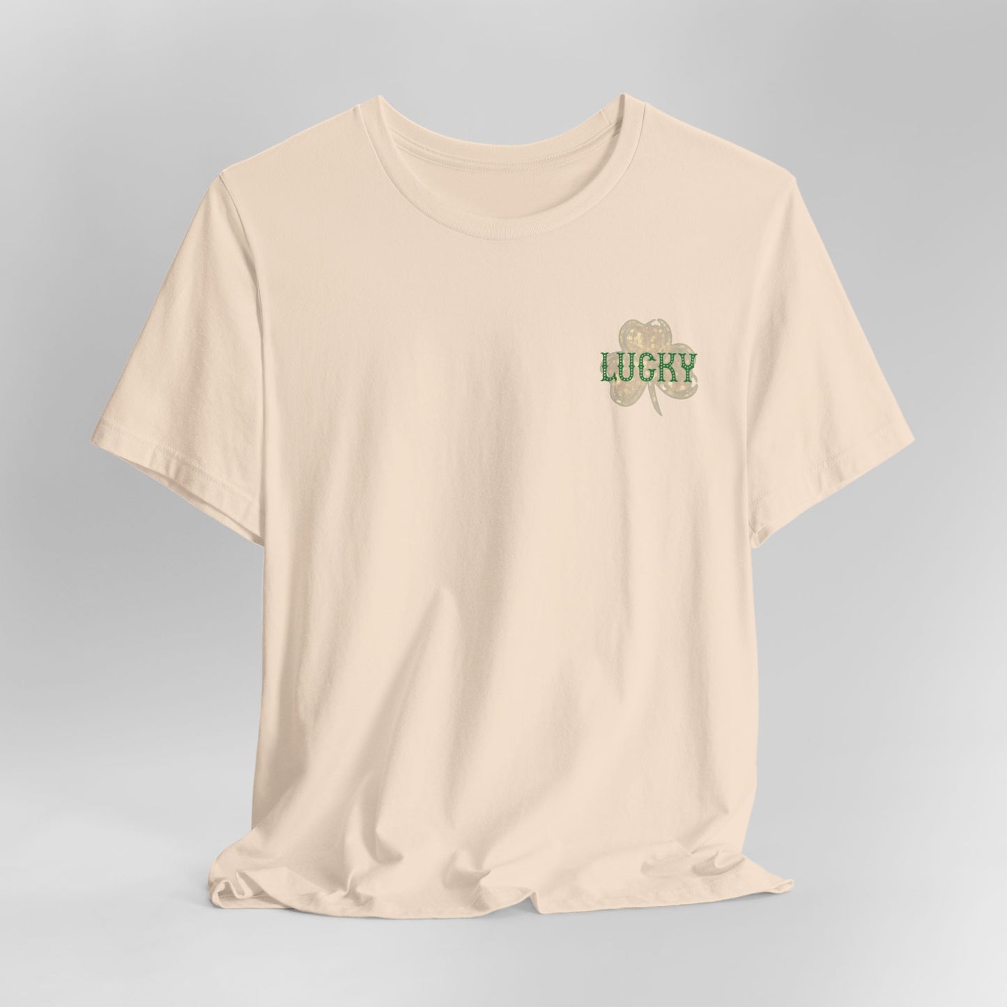 Lucky- St. Patrick's Day- Unisex Jersey Short Sleeve Tee