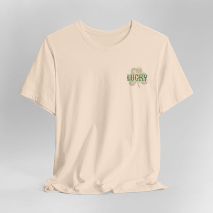 Lucky- St. Patrick's Day- Unisex Jersey Short Sleeve Tee