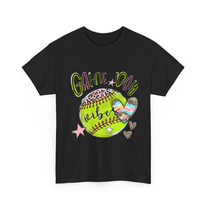 Softball- Game Day- Unisex Heavy Cotton Tee