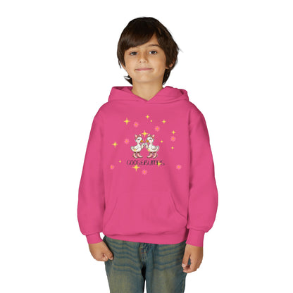 Goose Bumps! Youth Hoodie, Pet Lover Gift, Spring Fashion, Kids Sweatshirt, Birthday Present, Adorable Animal Design