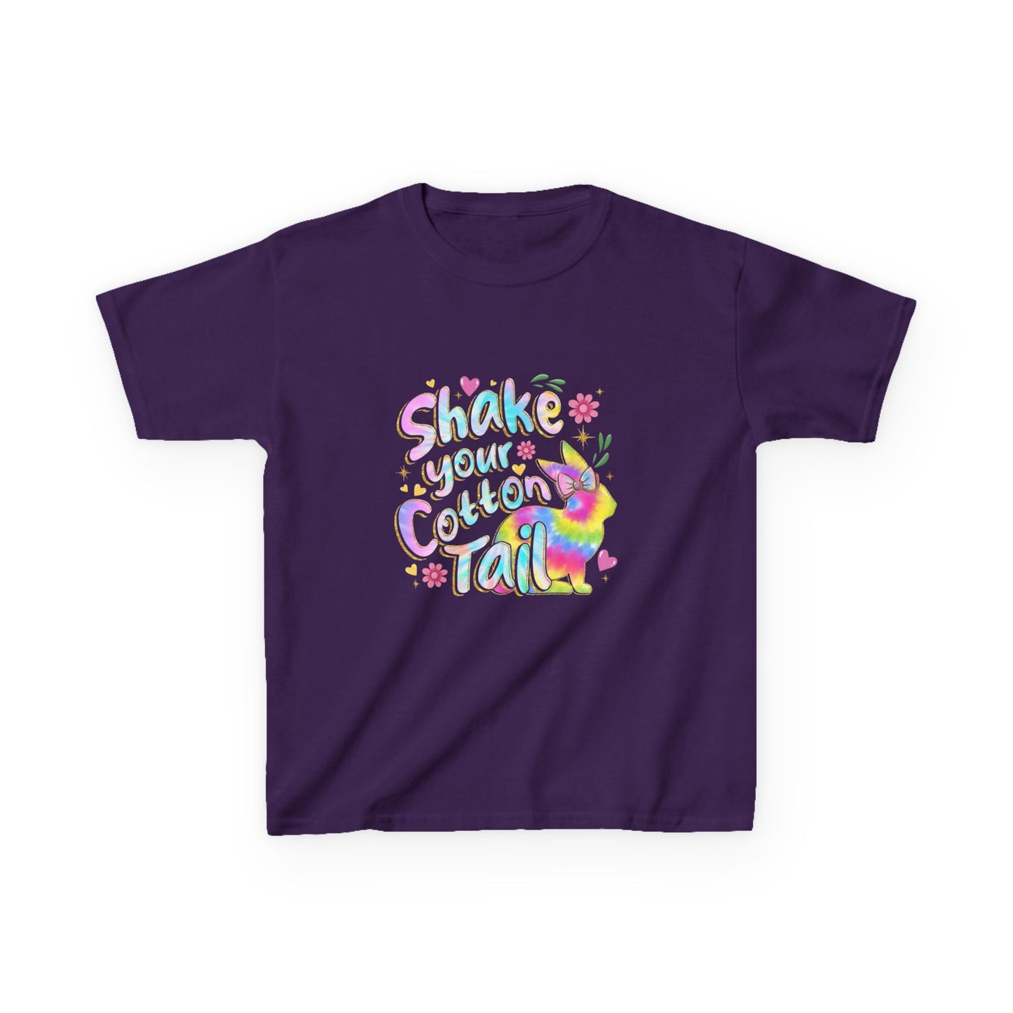 Kids Tee — 'Shake Your Rainbow Tail' Colorful Unicorn Shirt
